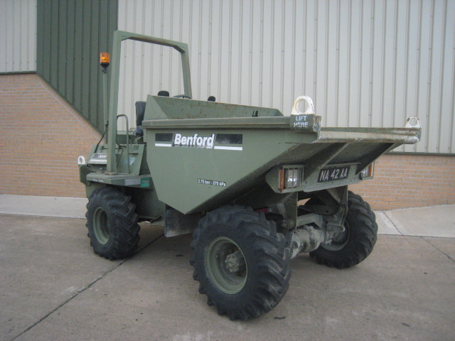 Benford 3000 dumper - Govsales of mod surplus ex army trucks, ex army land rovers and other military vehicles for sale